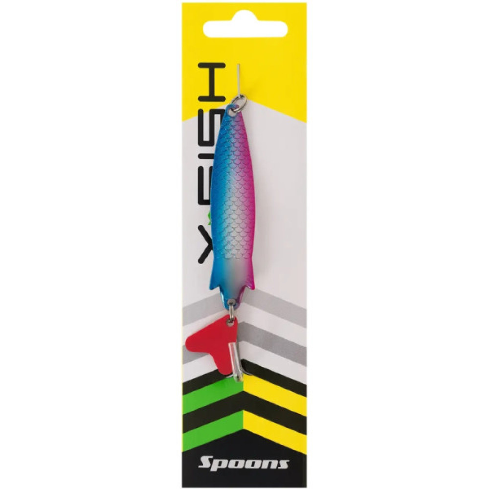 Блешня X-Fish King Pike 14g 04 Silver pink blue (1917.04.81)