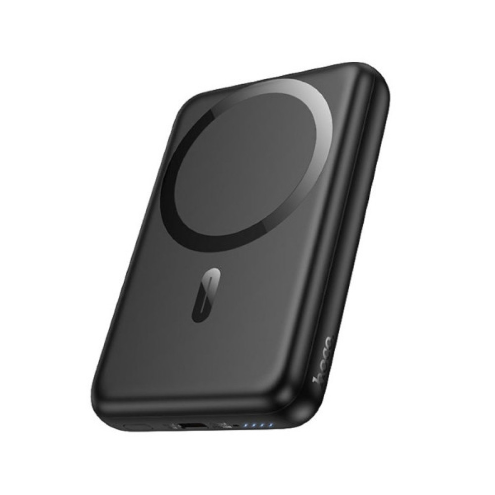 Батарея універсальна HOCO 10000mAh Grace PD/20W Magnetic Black (J141 / 714984)