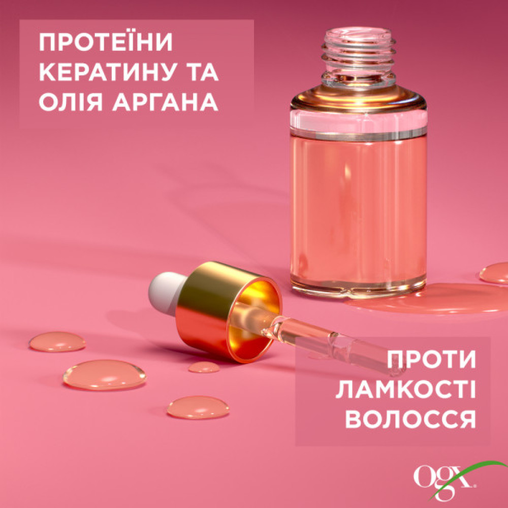 Шампунь OGX Keratin Oil проти ламкості з кератиновою олією 385 мл (0022796977519)