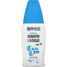 Спрей від комах Bros від комарів і кліщів 100 мл (5904517065154)