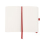 Книга записна Axent Partner Soft Skin Воля 125x195 мм, 96 аркушів, клітинка, червона (8616-06-6-A)