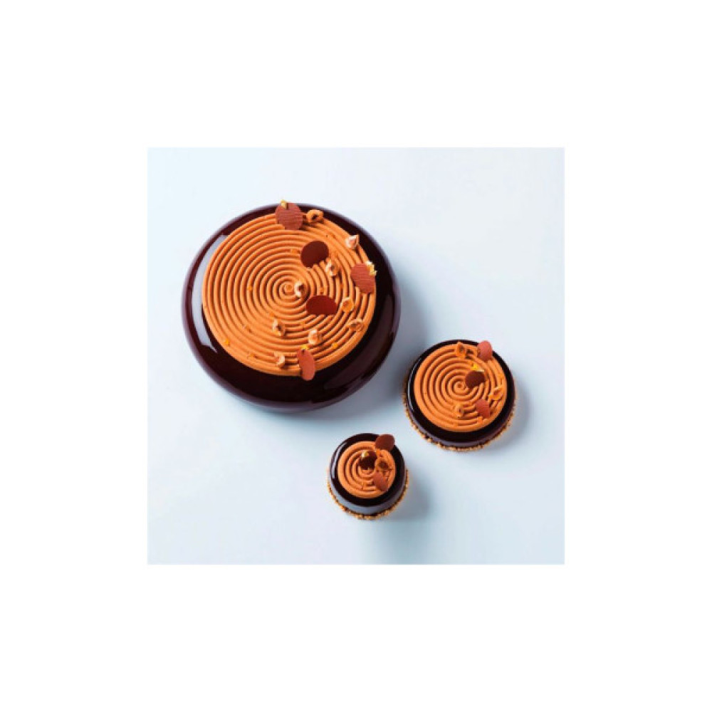 Форма для випікання Silikomart New Tourbillon 28 d-70 h-8 mm (TOURBILLON 28)