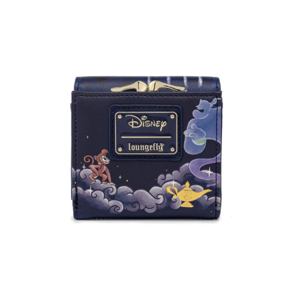 Гаманець дитячий Loungefly LF Disney Jasmine Castle Kisslock (WDWA1705)