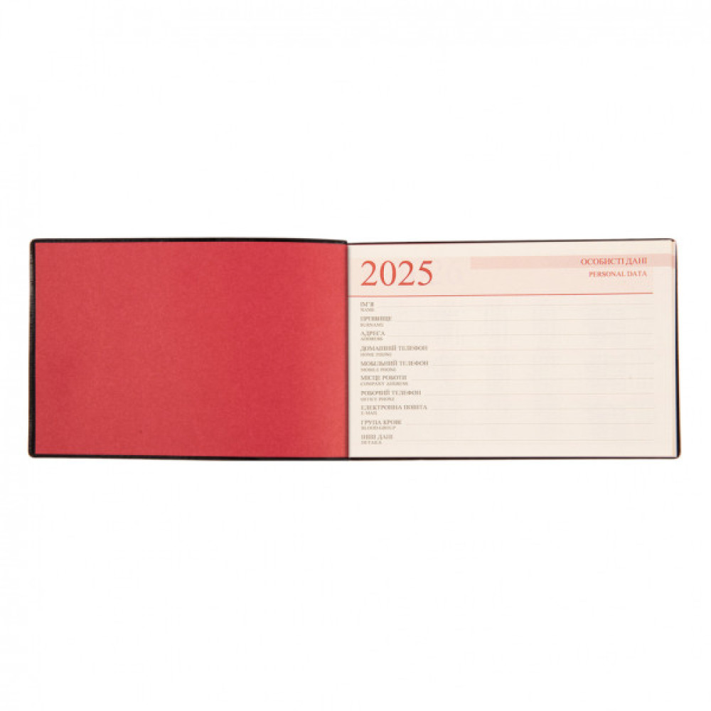 Тижневик Leo planner датований 2025 Etnico 10х15 см 128 сторінок (252572)