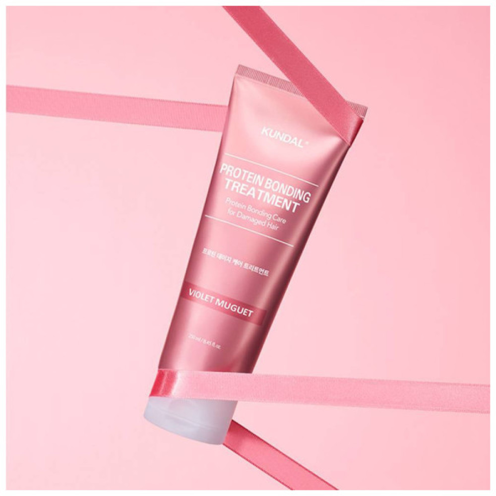 Маска для волосся Kundal Protein Bonding Treatment Violet Muguet 250 мл (8809809429751)