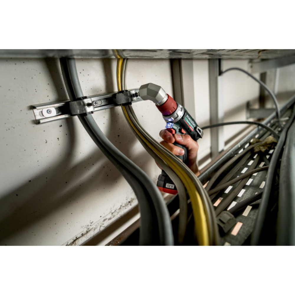 Шурупокрут-дриль акумуляторний Metabo PowerMaxx BS BL Q 12В 2х2.0А·год 20·38Нм кейс 0-400·0-1500об/хв 0.8кг