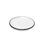 Блюдце Ancap серія Verona Colored Rims 12 см Pennellessa Black rims для серій "Verona", "Torino" (37253)