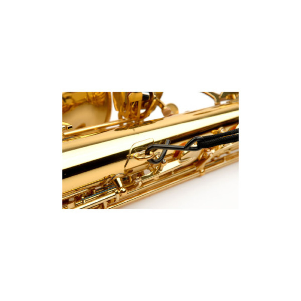 Ремінь для духових інструментів D'Addario Saxophone Fabric Neck Strap Alto/Soprano (Jazz Wave) (SJA01)