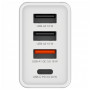 Зарядний пристрій Verbatim USB 30W PD3.0 4-ports white (49701) Зарядний пристрій Verbatim USB 30W PD3.0 4-ports white (49701)