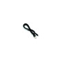 Дата кабель USB 2.0 AM to Lightning 1.0m 2.4A silicone black Denmen (DM-D42L-BK)