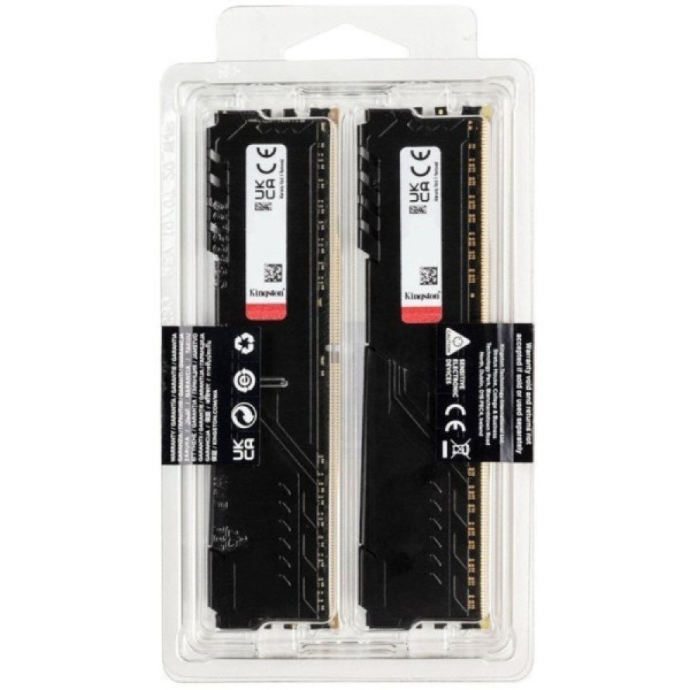 Пам'ять ПК Kingston DDR4 32GB KIT (16GBx2) 3200 FURY Beast