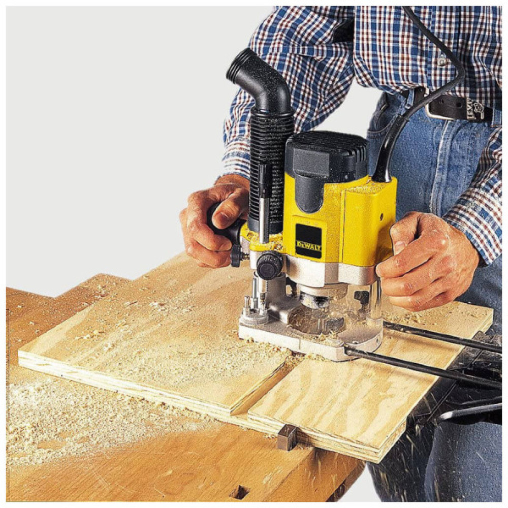 Фрезер DeWALT 1100 Вт, 8000 - 24000 об/хв, цанга 8 мм (DW621)