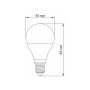 Лампочка TITANUM G45 6W E14 3000K (TLG4506143) Лампочка TITANUM G45 6W E14 3000K (TLG4506143)