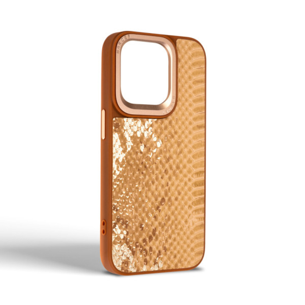 Чохол до мобільного телефона Harder Snake Pattern Apple iPhone 14 Pro Beige (ARM76806)