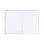 Книга записна Axent A4 Pattern, 96 аркушів клітинка, зелений (8425-1-A)