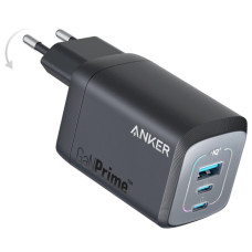 Зарядний пристрій Anker GaNPrime 67W 2xUSB-C PD + 1xUSB-A Black (A2669313) Зарядний пристрій Anker GaNPrime 67W 2xUSB-C PD + 1xUSB-A Black (A2669313)