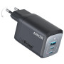 Зарядний пристрій Anker GaNPrime 67W 2xUSB-C PD + 1xUSB-A Black (A2669313)