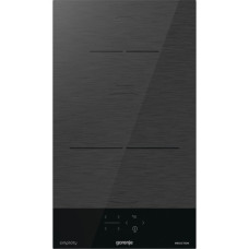 Варильна поверхня Gorenje індукційна, 30см, Доміно, PowerBoost, поєднання конфорок, чорний