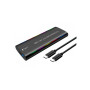 Кишеня зовнішня Dynamode M.2 SSD NVMe/SATA combo USB3.2 GEN2 Type-C aluminium black (DM-CAD-SSD10) Кишеня зовнішня Dynamode M.2 SSD NVMe/SATA combo USB3.2 GEN2 Type-C aluminium black (DM-CAD-SSD10)