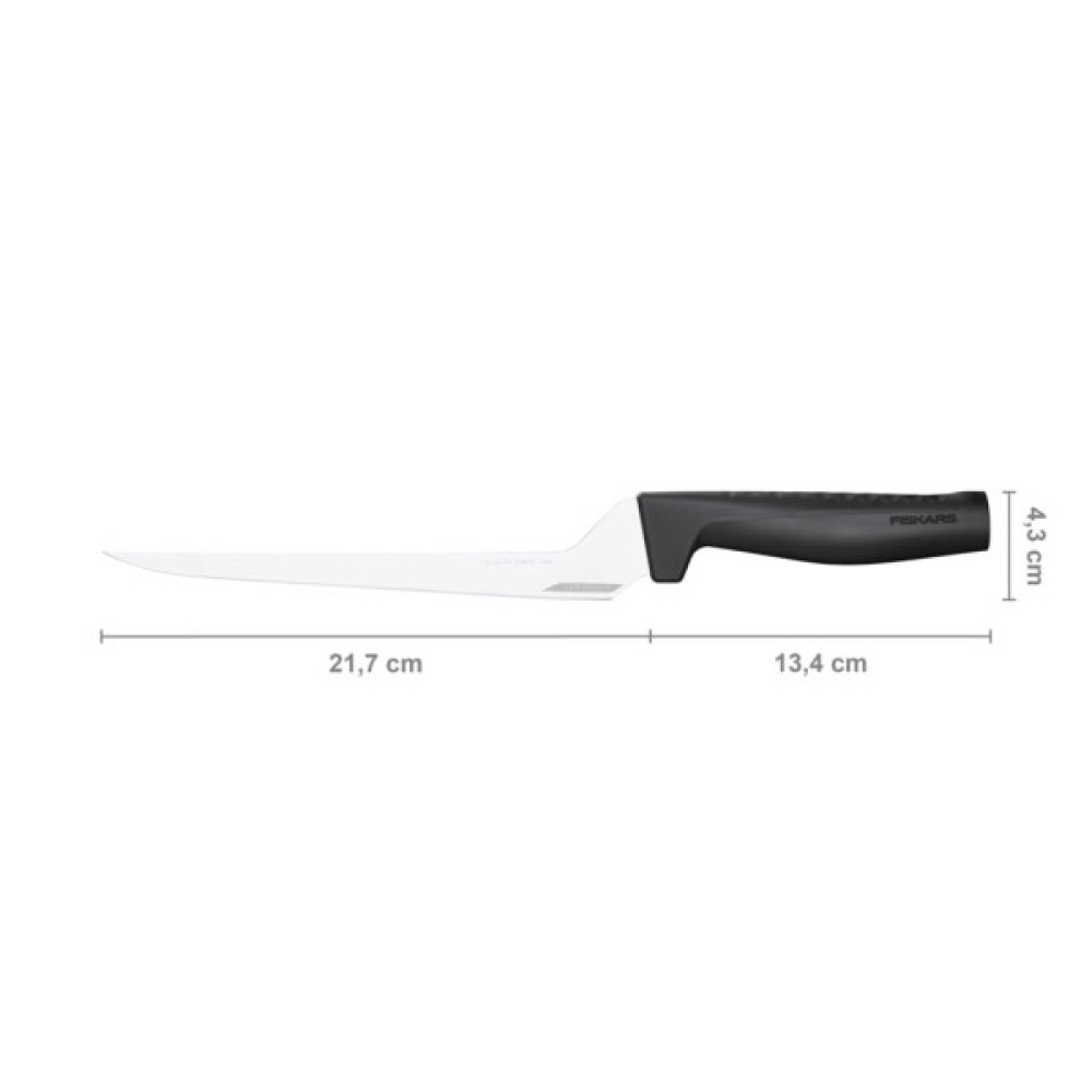 Кухонний ніж Fiskars Hard Edge філейний 22 см (1054946)