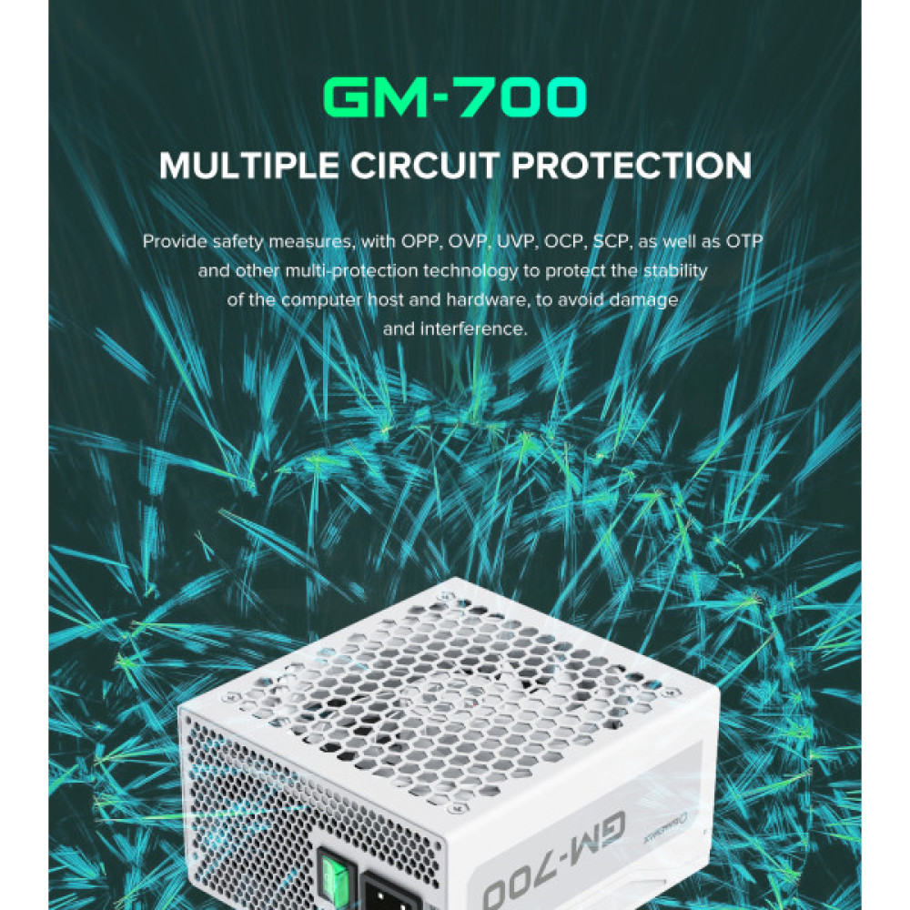 GAMEMAX GM-700 Modular white