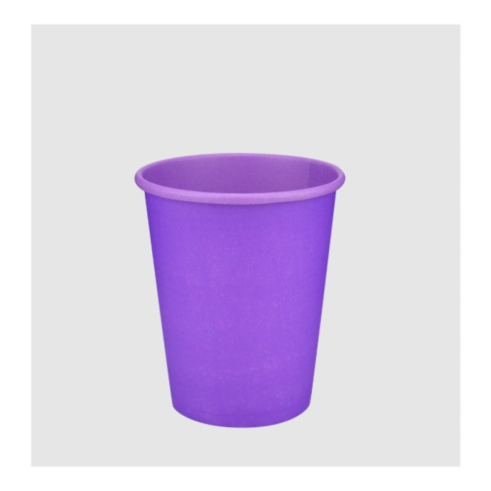 Стакани одноразові Buroclean LAVANDA CUP паперові 270 мл 50 шт (1080051)