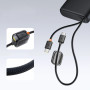 Батарея універсальна Baseus 25000mAh EnerFill FC41 145W Digital Display Built-in Dual USB-C Cable (E0028H03)