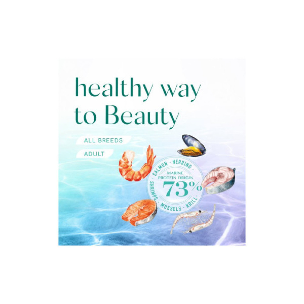 Сухий корм для собак Optimeal Beauty Fitness беззерновий на основі морепродуктів 4 кг (4820215366052)