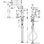 Змішувач Hansgrohe Talis M54, сталь (72808800)