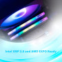 Модуль пам'яті для комп'ютера DDR5 48GB (2x24GB) 7000 MHz Viper Elite 5 RGB Patriot (PVER548G70C32KW) Модуль пам'яті для комп'ютера DDR5 48GB (2x24GB) 7000 MHz Viper Elite 5 RGB Patriot (PVER548G70C32KW)