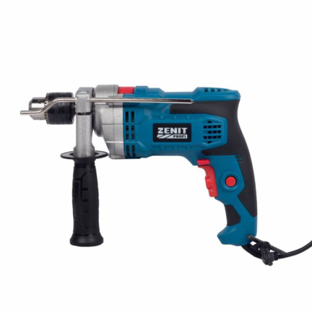 Дриль ударний Зеніт ЗДП-1050 Профи 1050Вт зубчастий патрон 13мм 0-3000об/хв 2.64кг