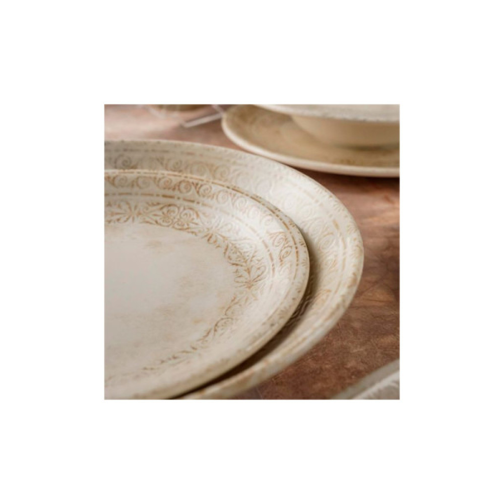 Тарілка By Bone серія "Antico" глибока 25 см 1300 мл (AN-FL-25-CK)