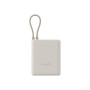 Батарея універсальна Xiaomi 10000mAh 33W Integrated Cable Beige (BHR9333GL)