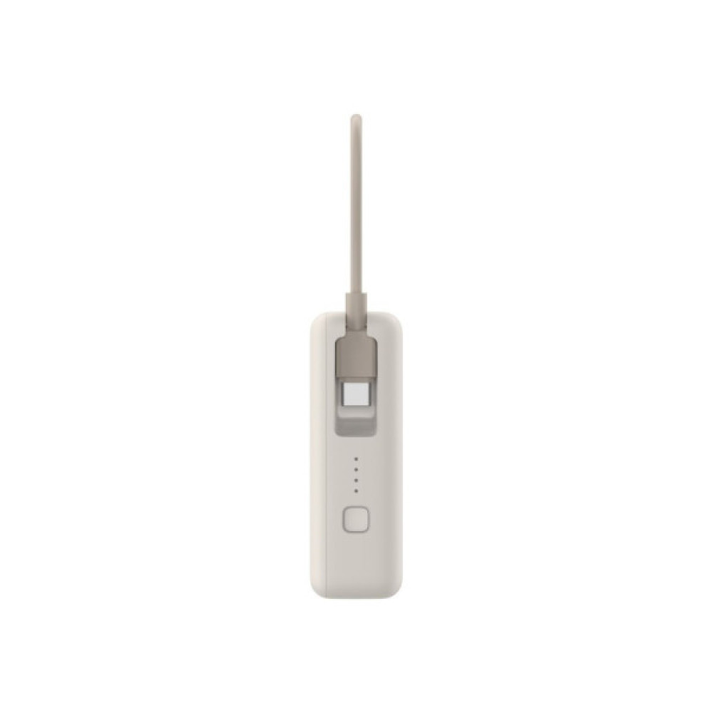 Батарея універсальна Xiaomi 10000mAh 33W Integrated Cable Beige (BHR9333GL)