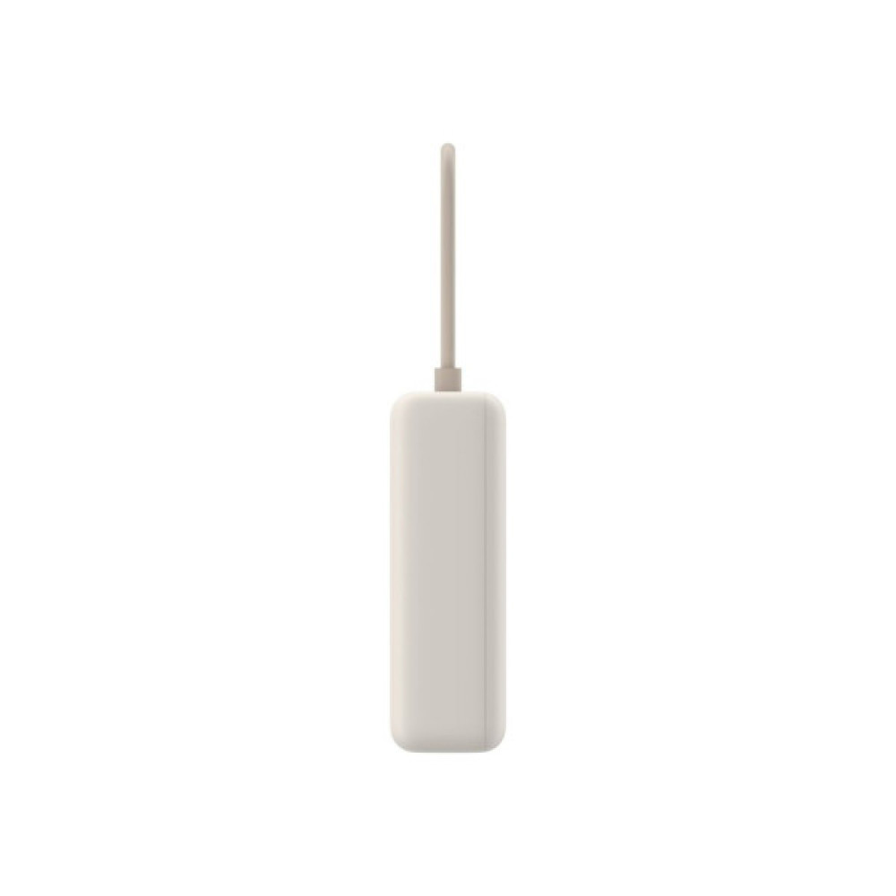 Батарея універсальна Xiaomi 10000mAh 33W Integrated Cable Beige (BHR9333GL)