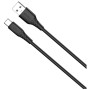 Дата кабель USB 2.0 AM to USB-C 2.0m 3A textured PVC black ColorWay (CW-CBUC095-BK)