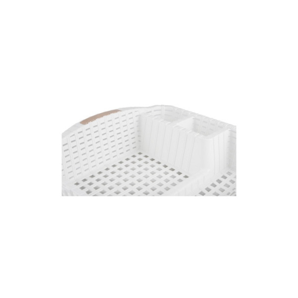 Сушарка для посуду Violet House 0757 Ротанг White (0757 Роттанг WHITE сушка д/пос.4)