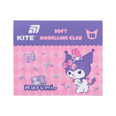 Пластилін Kite Kuromi восковий, 10 кольорів, 200 г (HK24-084)