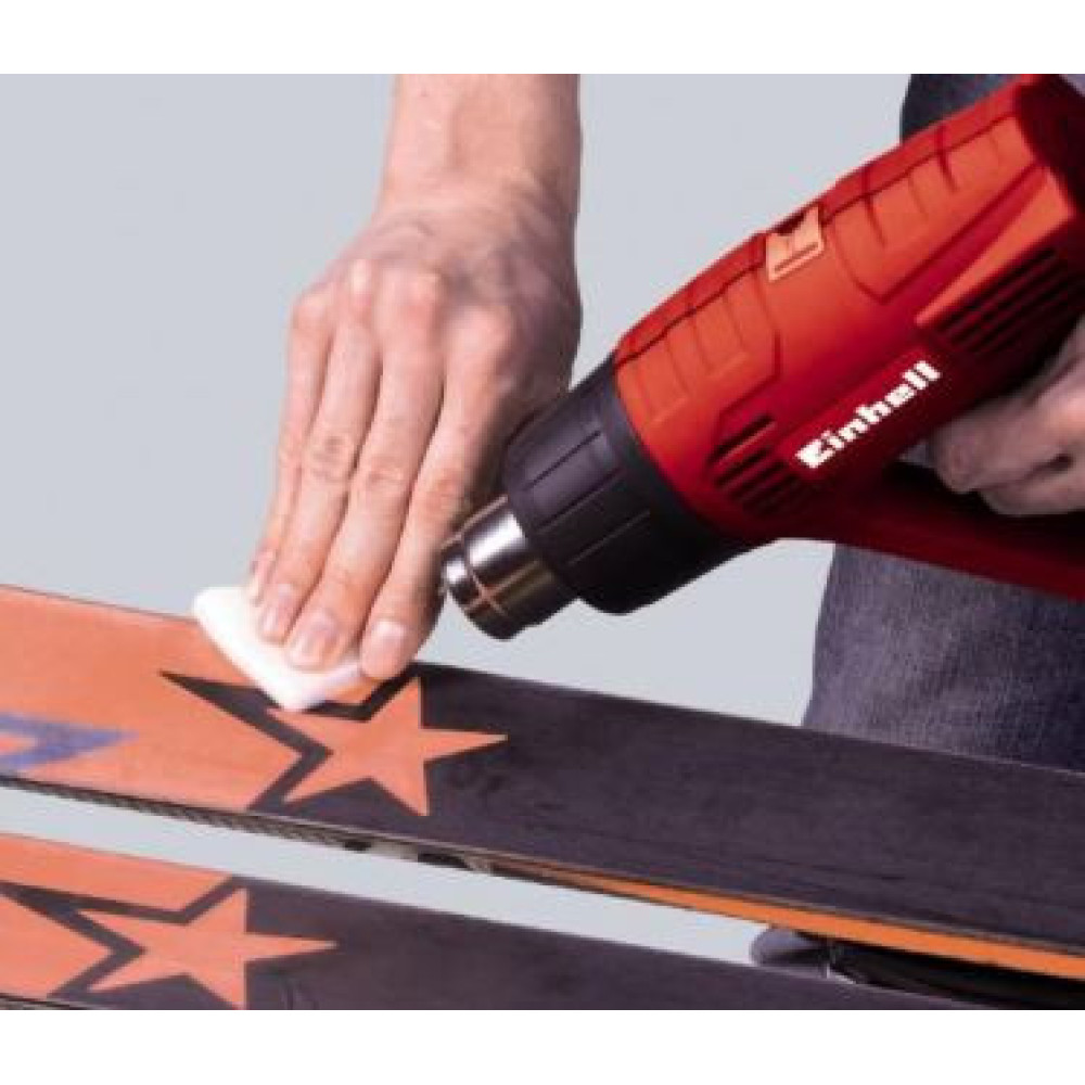 Фен будівельний Einhell TH-HA 2000/1 2000Вт 350-550°C 300/500л/хв 0.49кг