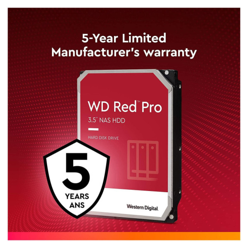 Жорсткий диск WD 16TB 3.5" 7200 512MB SATA Red Pro NAS
