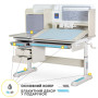 Парта Mealux Winnipeg Multicolor Plus MG Blue (BD-630 MG + BL з тумбою) Парта Mealux Winnipeg Multicolor Plus MG Blue (BD-630 MG + BL з тумбою)