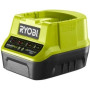 Набір акумулятора та зарядного пристрою Ryobi ONE+ RC18120-240X 18В 2х4А·год ЗП 2А Набір акумулятора та зарядного пристрою Ryobi ONE+ RC18120-240X 18В 2х4А·год ЗП 2А