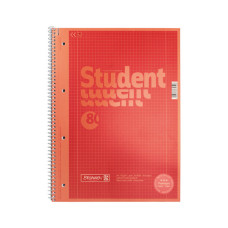 Зошит Brunnen Коледж-блок А4 Premium у клітинку 80 аркушів червоний (10-679 28 123) Зошит Brunnen Коледж-блок А4 Premium у клітинку 80 аркушів червоний (10-679 28 123)