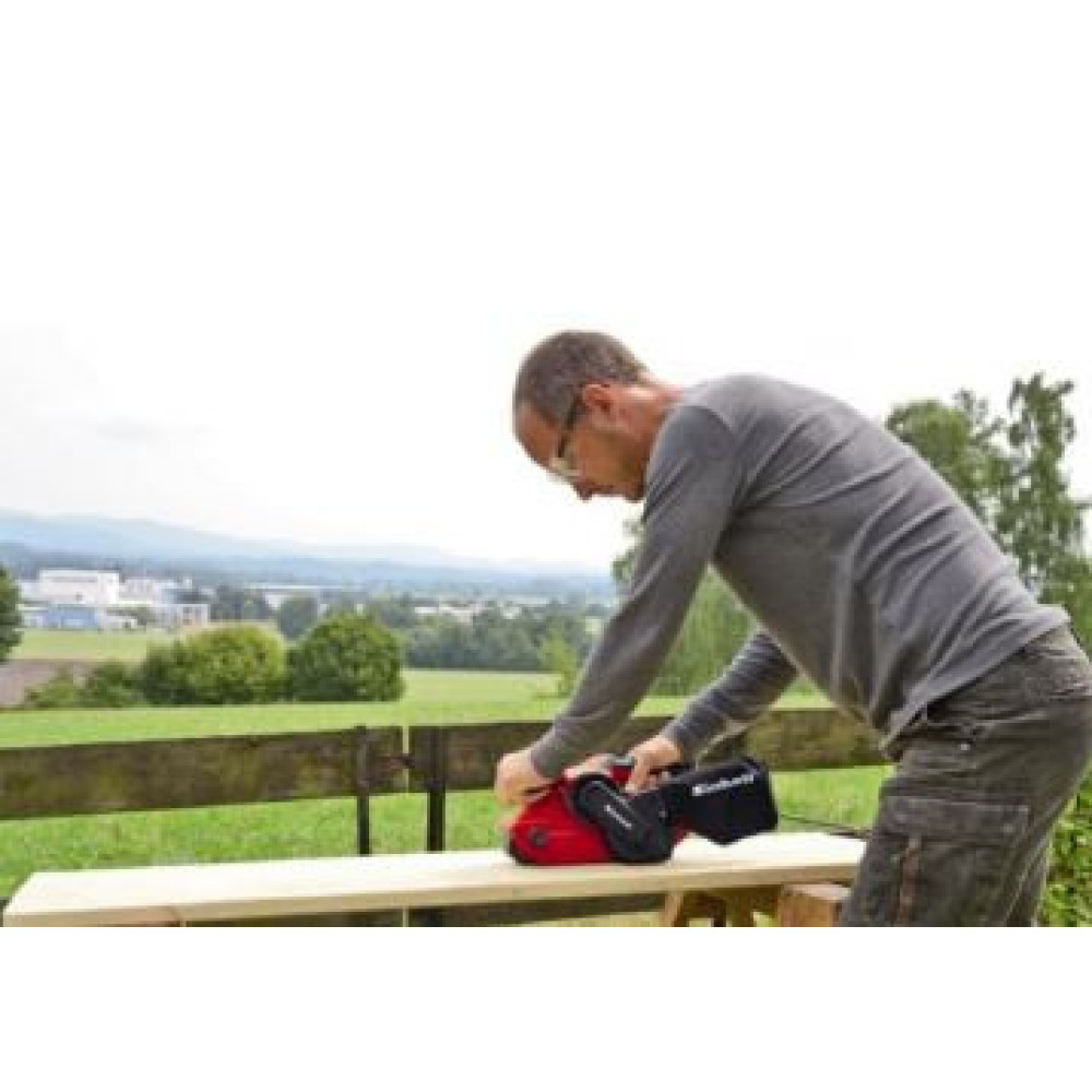 Шліфмашина стрічкова Einhell TC-BS 8038 800Вт стрічка 533х75мм 300об/хв 3.4кг