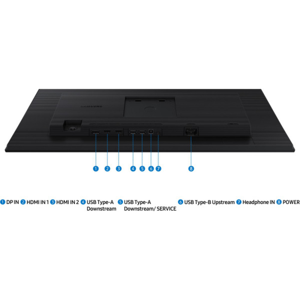 Монітор Samsung 27" S27D400 2*HDMI, DP, USB, IPS, 100Hz
