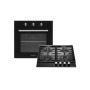 Комплект вбудованої техніки GRANADO GEO 62-0200 black + GGH 62-104 black glass Комплект вбудованої техніки GRANADO GEO 62-0200 black + GGH 62-104 black glass