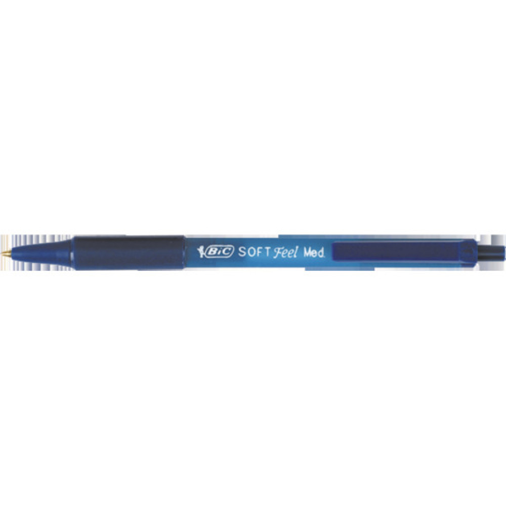 Ручка кулькова Bic Soft Feel Clic Grip, синя (bc8373982)