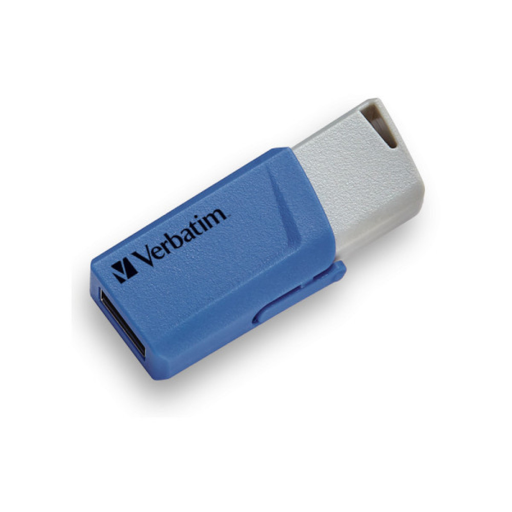 USB флеш накопичувач Verbatim 3x16GB Store 'n' Click Red/Blue/Yellow USB 3.2 (49306)