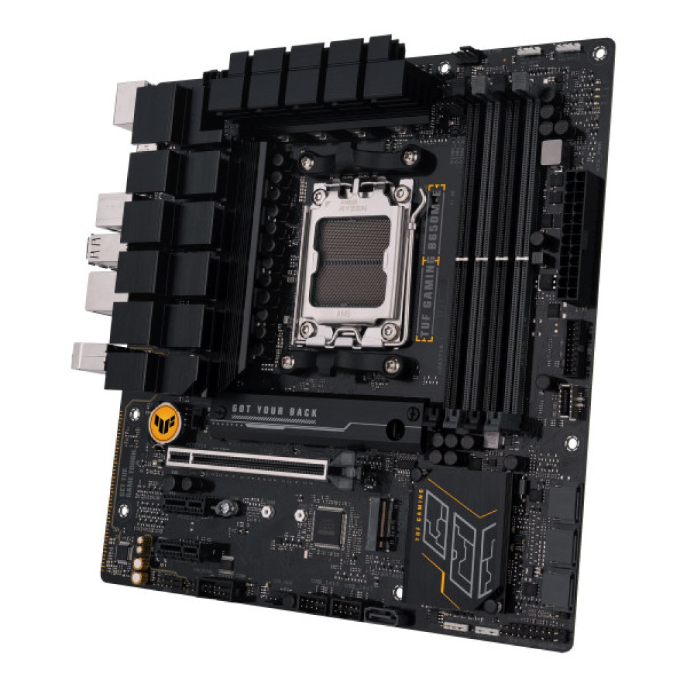 Материнcька плата ASUS TUF GAMING B650M-E sAM5 B650 2xDDR5 M.2 HDMI DP mATX
