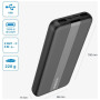 Батарея універсальна RivaCase 10000mA, 10W, black (RIVAPOWER VA2041 (Black))